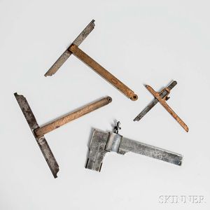 Three Holtzapffel Measuring Instruments and a Fenn Instrument