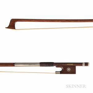 Silver-mounted Violin Bow, John Fenessy