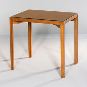 Dunbar Mid-century Modern Walnut Side Table