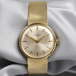 14kt Gold Wristwatch, Concord, Retailed by Cartier