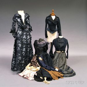 Collection of Assorted Mostly Antique Clothing and Accessories