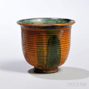 Glazed Earthenware Cup