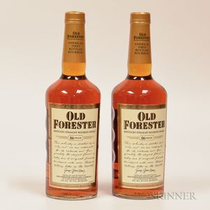 Old Forester 4 Years Old, 2 750ml bottles