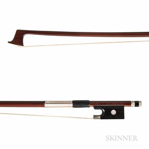 Nickel-mounted Three-quarter Size Violin Bow
