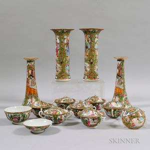 Group of Famille Rose Tableware