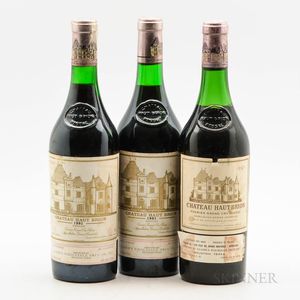 Chateau Haut Brion, 3 bottles