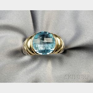Blue Topaz Ring, David Yurman