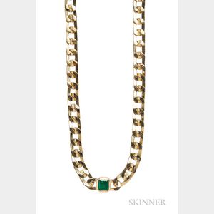 18kt Gold and Emerald Necklace, Tiffany & Co.