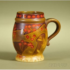 Zsolnay Iridescent Pottery Mug