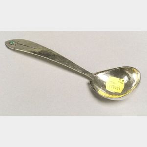 Hammered Silver Spoon