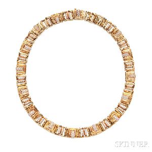 18kt Gold and Diamond Necklace, Henry Dunay