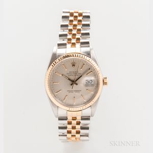 Rolex Two-tone Reference 16013 Datejust Wristwatch