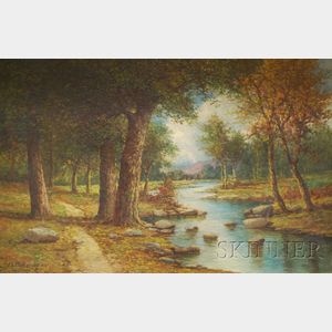 Joseph Langsdale Pickering (British, 1845-1912) Autumn Landscape