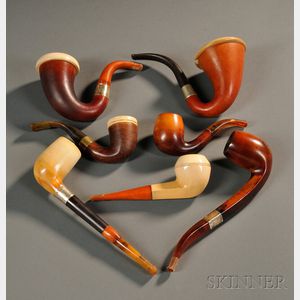 Seven Assorted Pipes