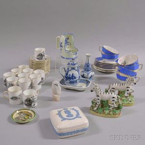 Group of Decorative Ceramic Items