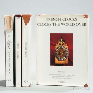 Four Volumes of Tardy's French Clocks the World Over