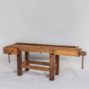 19th Century Cabinetmaker's or Woodworking Bench