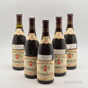Pegau Chateauneuf du Pape Cuvee Reservee 1990, 5 bottles