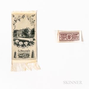 Two Woven Shaker Cloak Tags