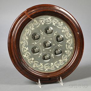 Small Circular Etched Mirror