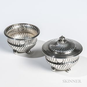 William IV Sterling Silver Covered Sugar Bowl