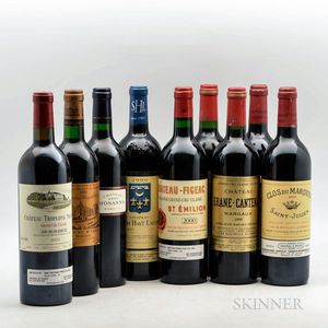 Mixed Bordeaux, 9 bottles