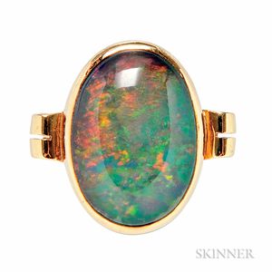 14kt Gold and Opal Ring, F&F Felger