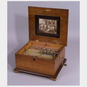 Polyphon 14 1/2-Inch Bells Disc Musical Box