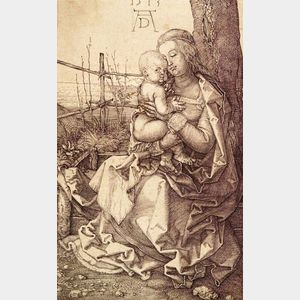 Albrecht Durer (German, 1471-1528) Madonna by the Tree