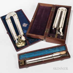 Three 19th Century Hygrometers