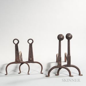 Group of Iron Fireplace Items
