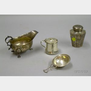 Four American Sterling Silver Table Articles