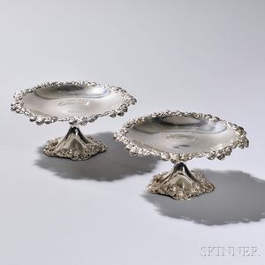 Two Tiffany & Co. Sterling Silver Tazzas