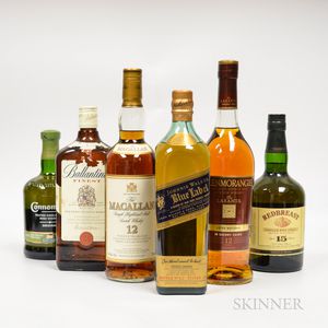 Mixed Scotch/Irish, 6 bottles