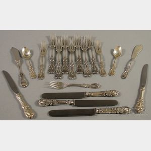 Group of Reed & Barton and ACC Sterling Silver "Francis I" Flatware
