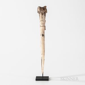 New Guinea Bone Dagger