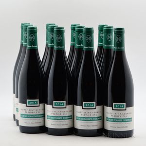 Gouges Nuits St. Georges Clos des Porrets 2014, 12 bottles (oc)