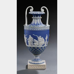 Wedgwood Three-color Jasper Dipped Diceware Vase