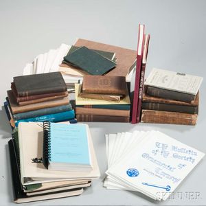 Collection of Books and Material Related to Ornamental Turning