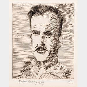 Milton Avery (American, 1885-1965) Self Portrait
