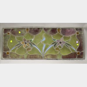 Victorian Leaded Glass Panel