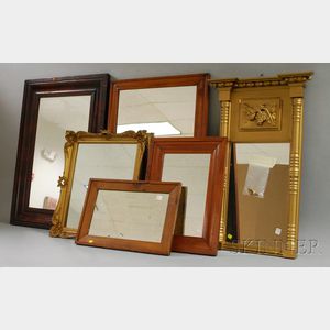 Six Assorted Mirrors