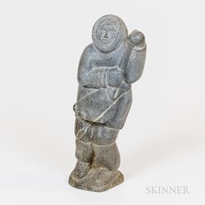 Contemporary Inuit Stone Figure