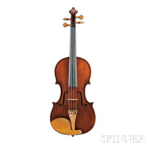 Modern Italian Violin, Labeled Plinio Michetti, Turin, 1934