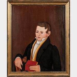 Noah North (New York, 1809-1880) Portrait of Dewit Clinton Fargo