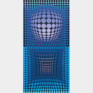 Victor Vasarely (French/Hungarian, 1906-1997) VP 108
