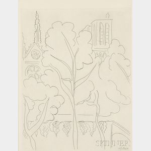 Henri Matisse (French, 1869-1954) La Cité - Notre-Dame