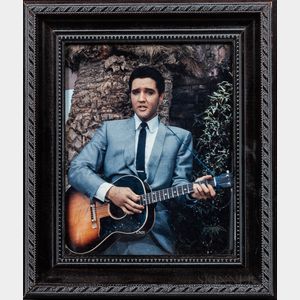 Autographed Photo of Elvis Presley