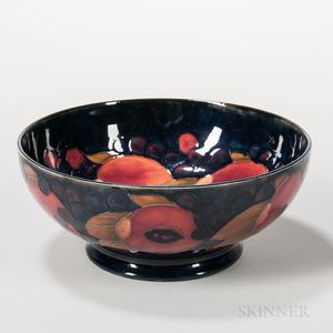 Moorcroft Pottery Pomegranate Design Bowl