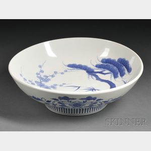 Blue and White Nabeshima Plate